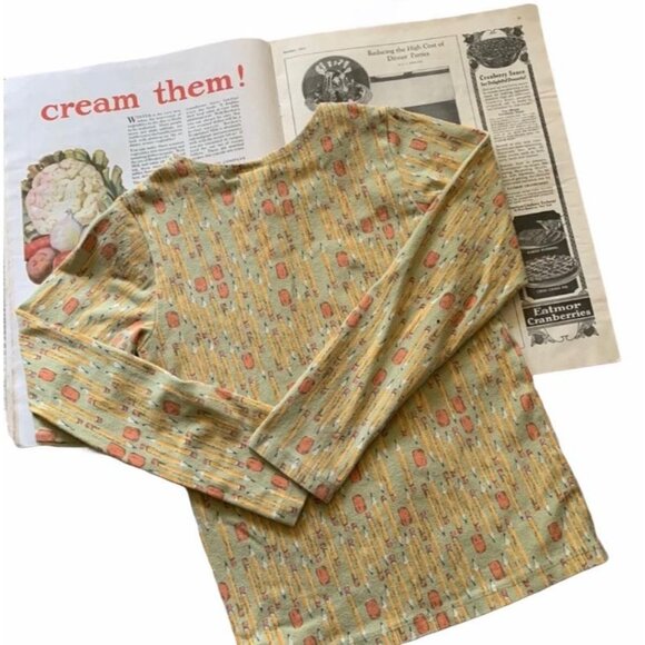 Vintage Munki Munki Pencil Long Sleeve Tee 6X - Picture 5 of 6